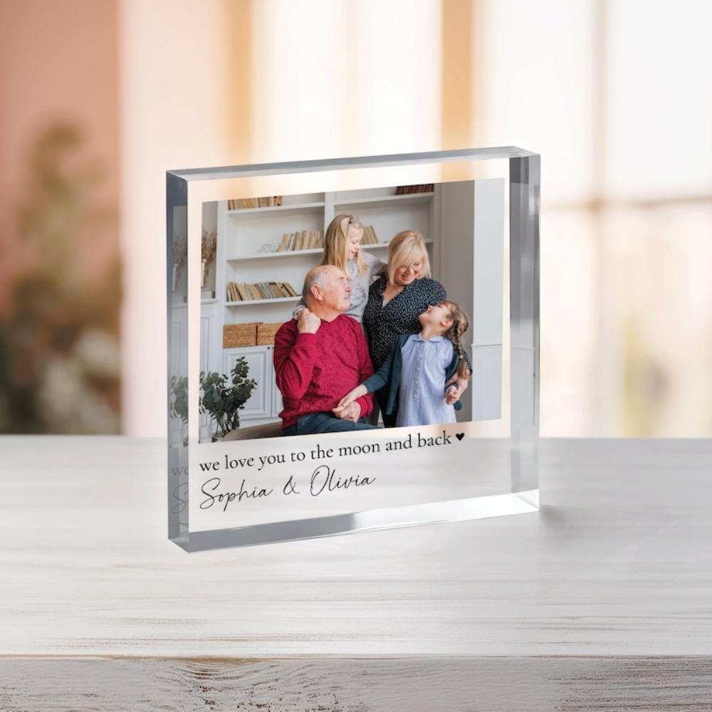 Photo Acrylic Block - 1PC Personalized Photo Acrylic Block -