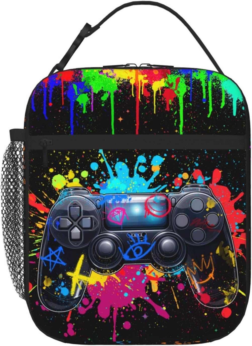 Tote Bag Sublimation - Video Game Lunch Box for Boys