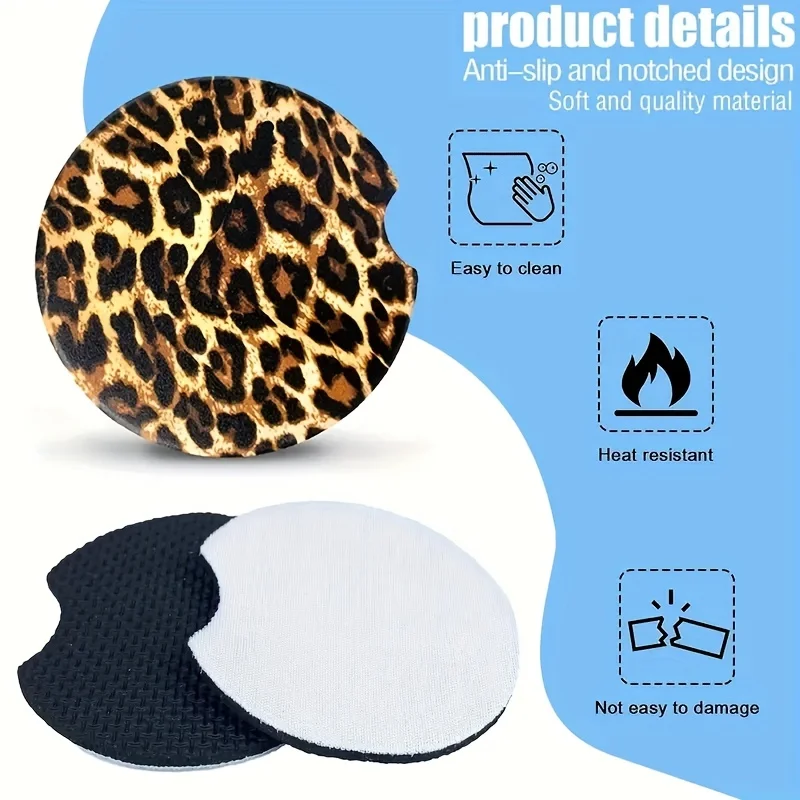 20pcs Sublimated Blank Car Coa - Coaster Sublimation Blank avis et prix