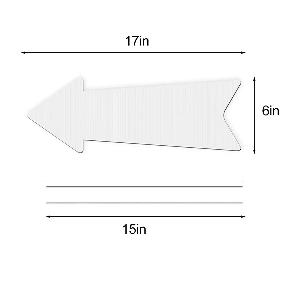 Waterproof DIY Blank Yard Sign - Yard Sign Blank avis et prix