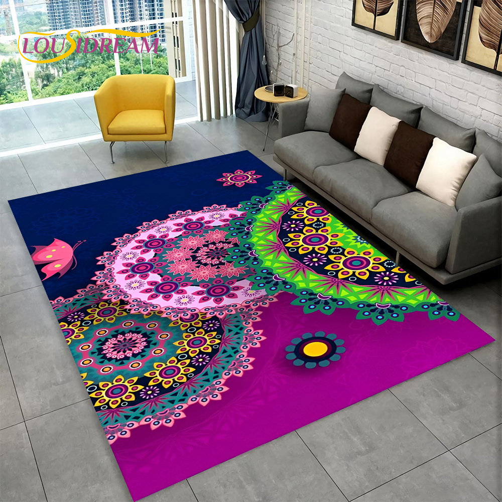 Bohemia Mandala Geometric Area - Door Mat Blank avis et prix