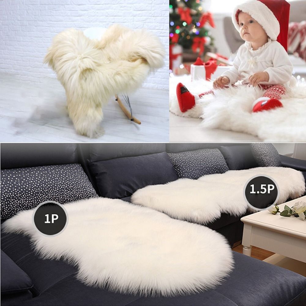 Soft Faux Fluffy Shaggy Rugs A - Door Mat Blank avis et prix