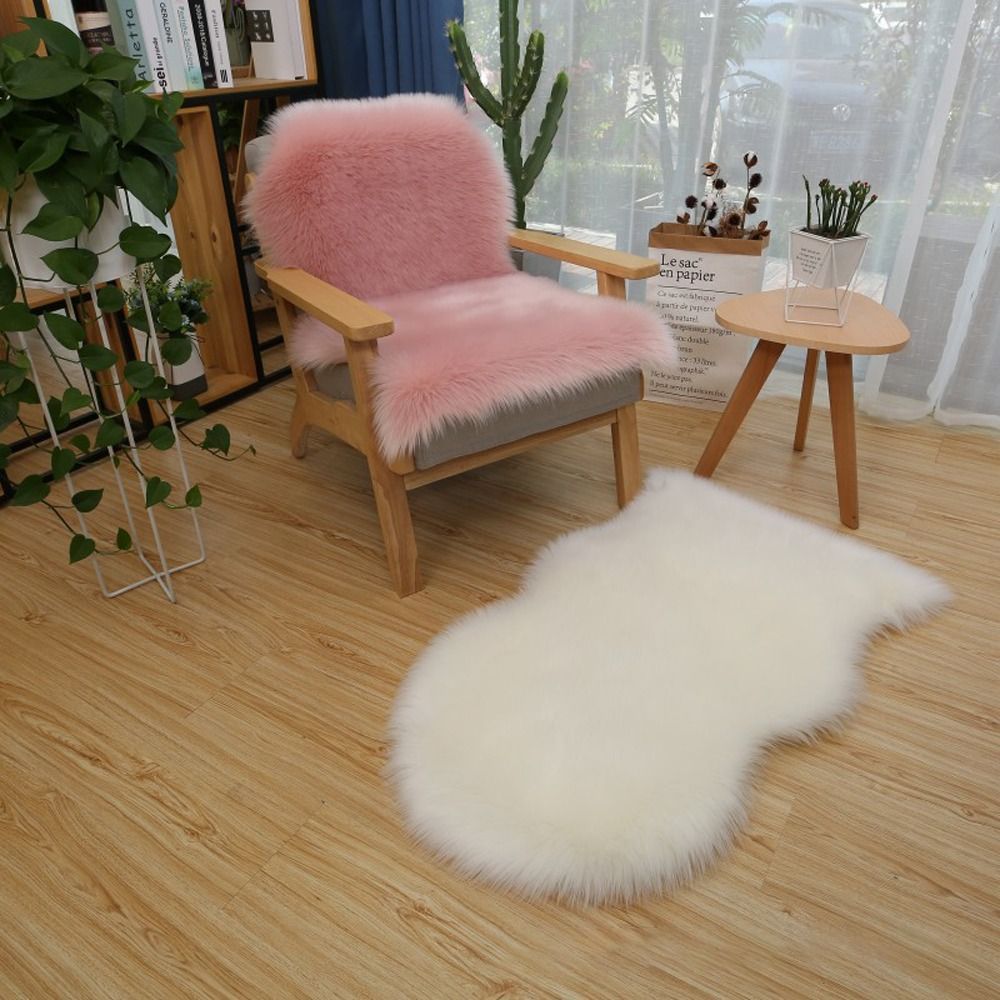 Soft Faux Fluffy Shaggy Rugs A - Door Mat Blank avis et prix