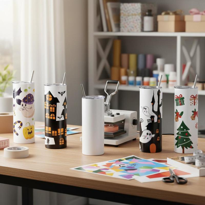 16 Pack Sublimation Insulated  - Tumbler 20Oz White avis et prix