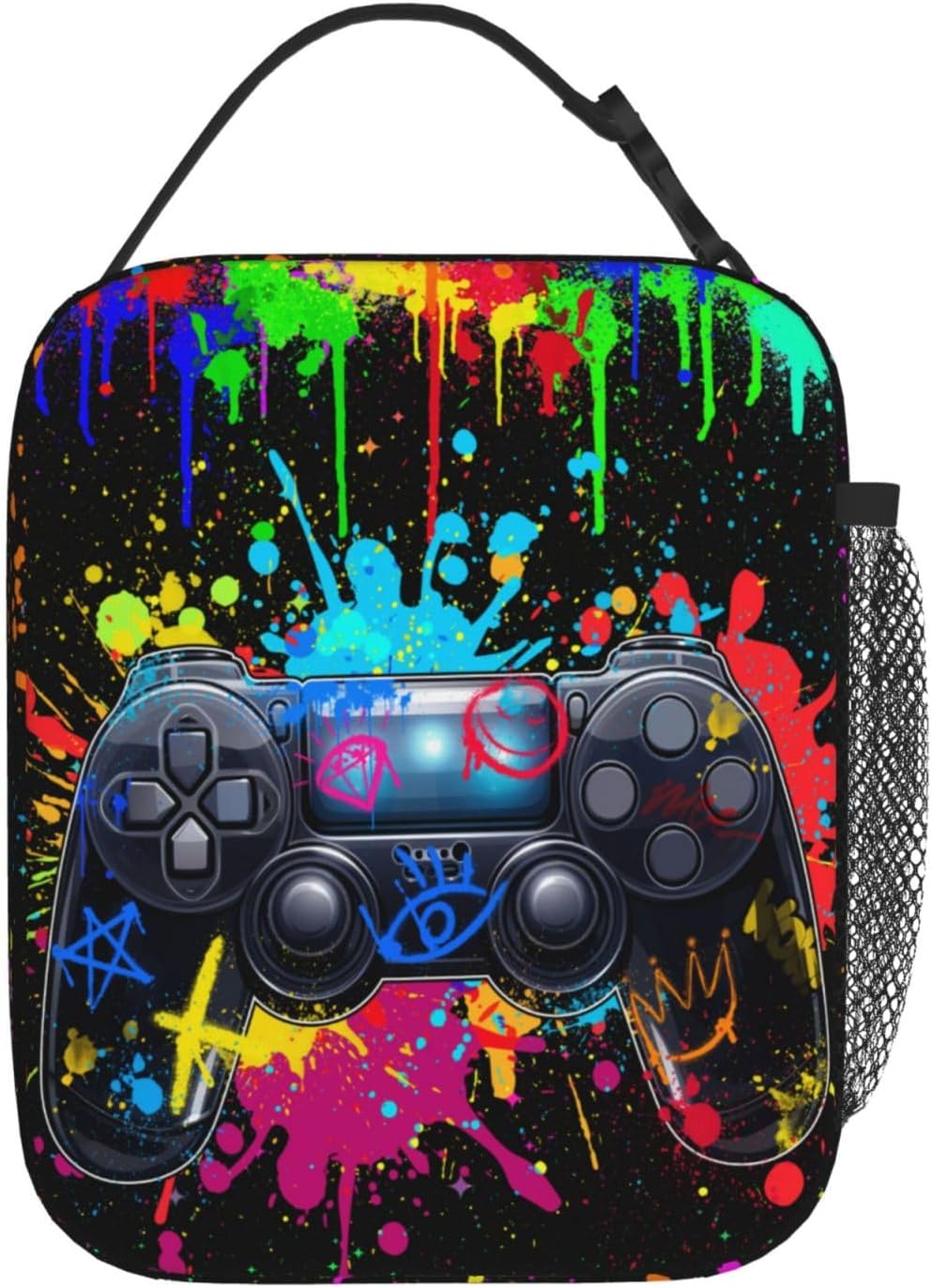 Video Game Lunch Box for Boys  - Tote Bag Sublimation avis et prix