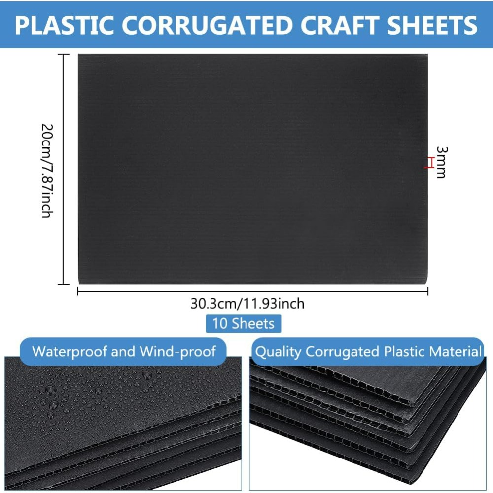 Plastic Sheets 12x7.8 Inch Stu - Yard Sign Blank avis et prix