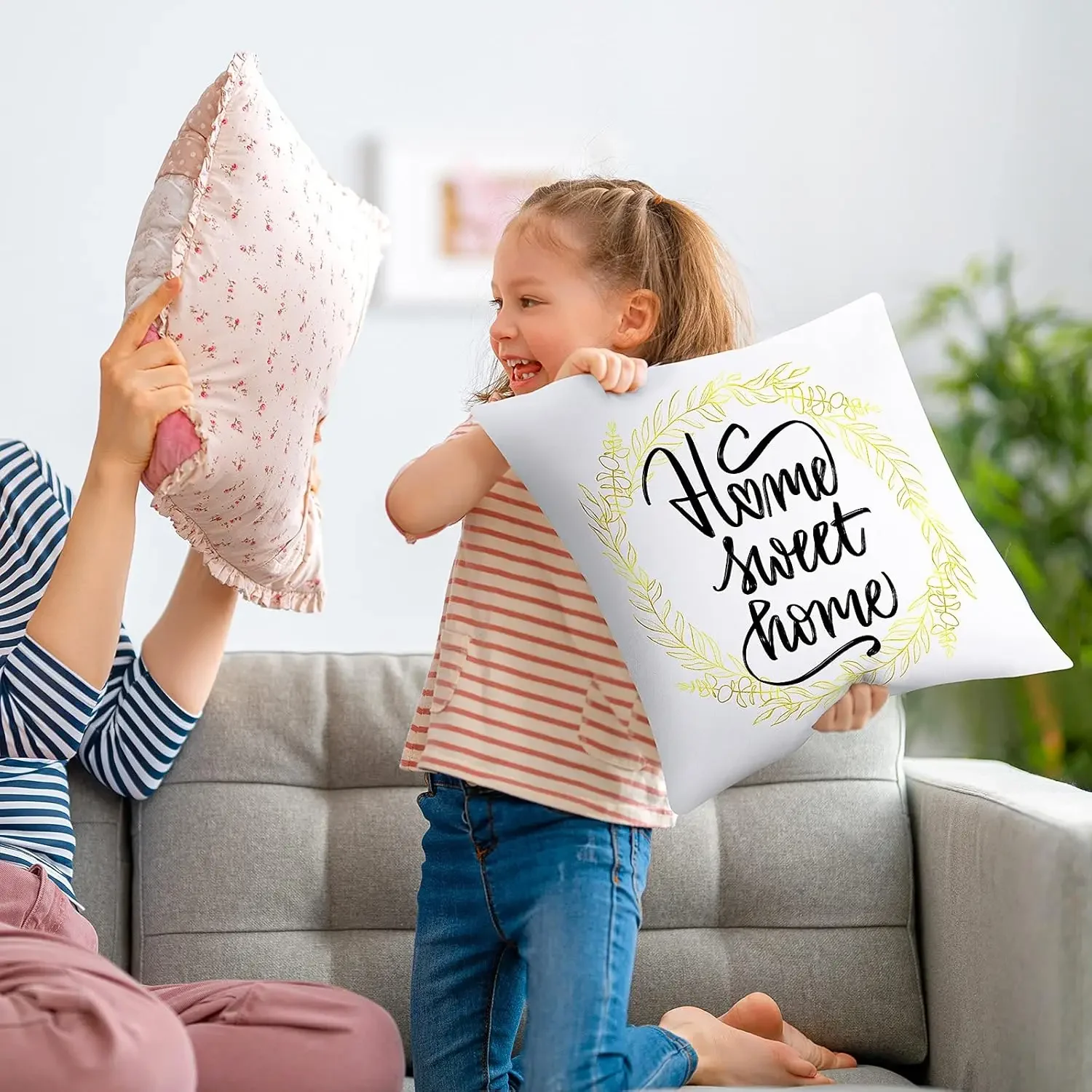 4-Pack White Polyester Peach S - Pillow Cover Sublimation avis et prix