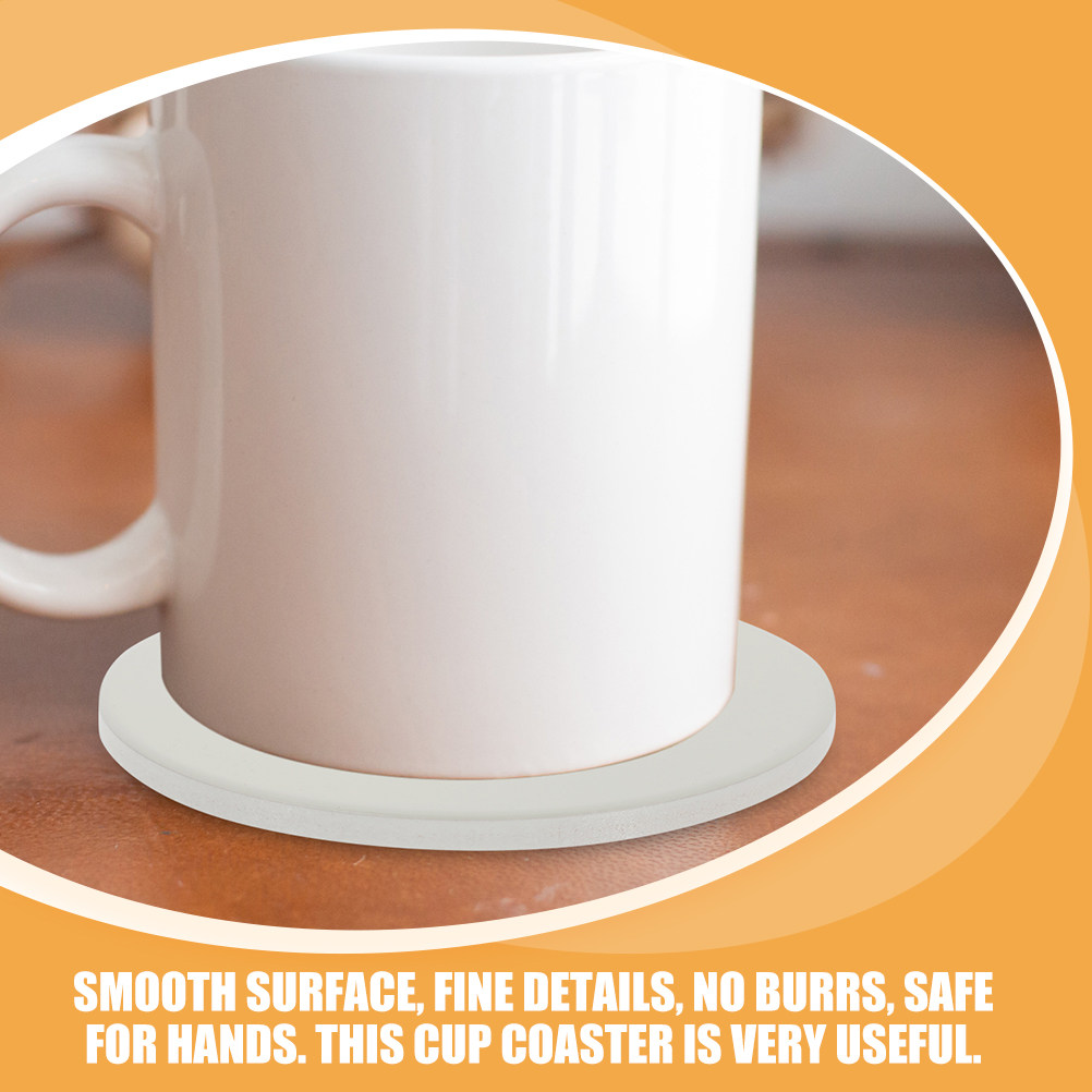 2Pcs Sublimation Blank Cup Coa - Coaster Sublimation Blank avis et prix
