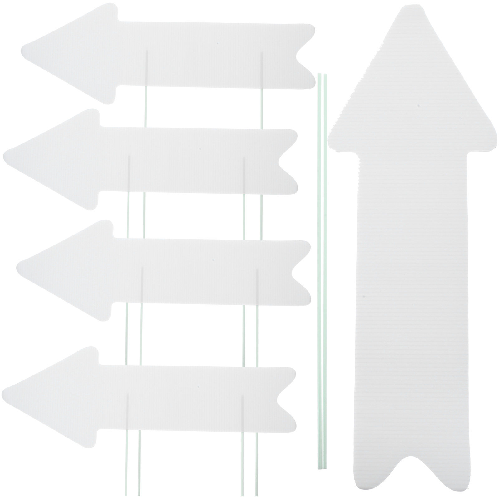 5Pcs Blank Yard Signs with Sta - Yard Sign Blank avis et prix