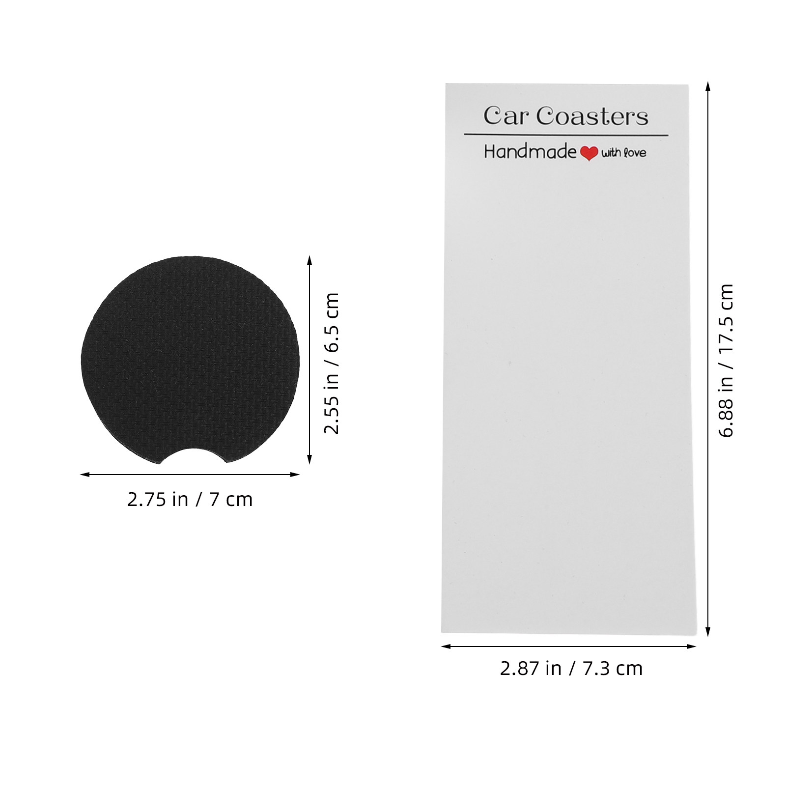 1Set Sublimation Blank Car Coa - Coaster Sublimation Blank avis et prix