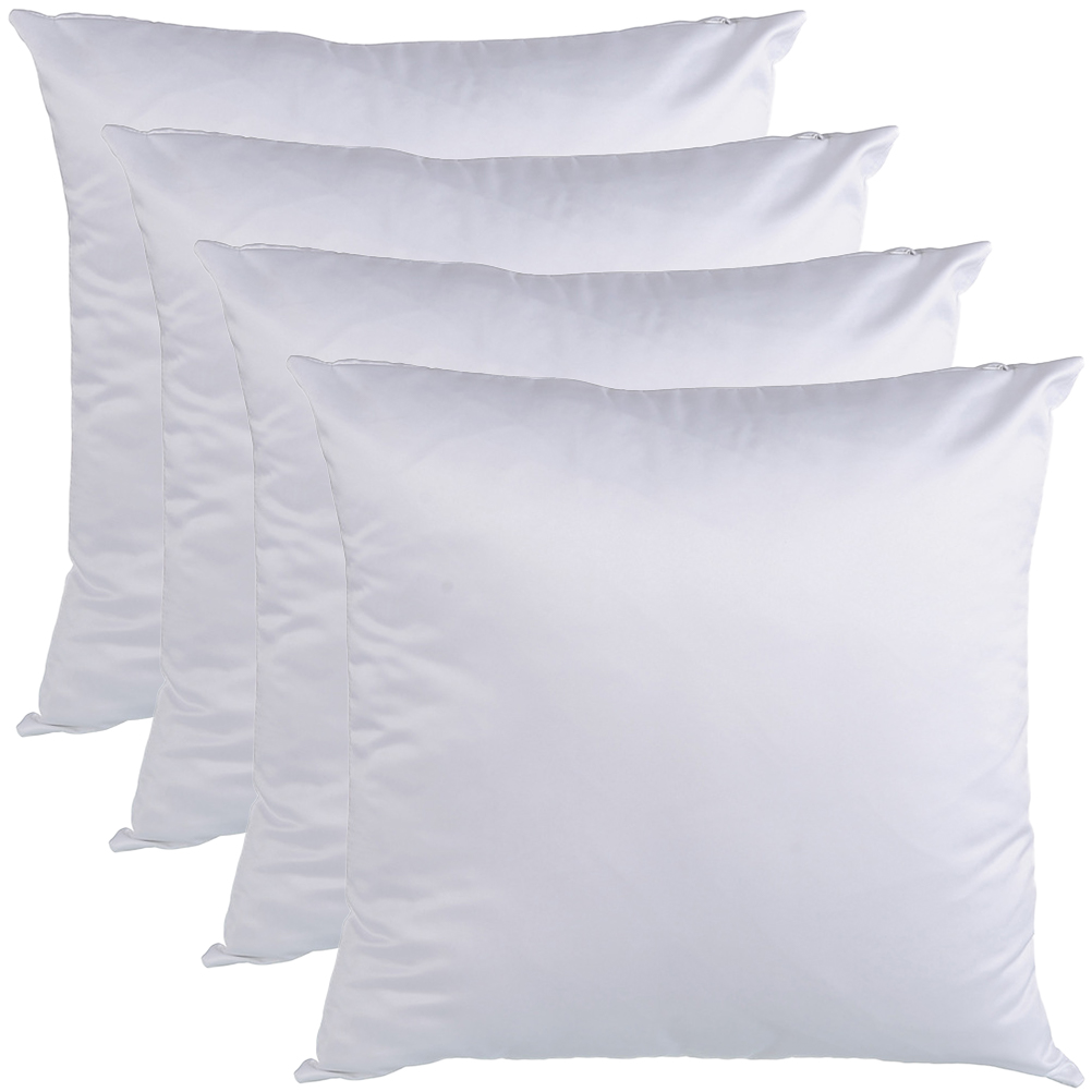 4Pcs White Sublimation Pillow  - Pillow Cover Sublimation avis et prix