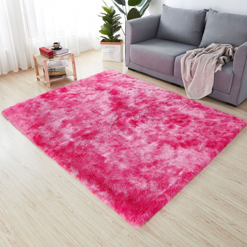 Soft Long Plush Bedroom Rug Li - Door Mat Blank avis et prix