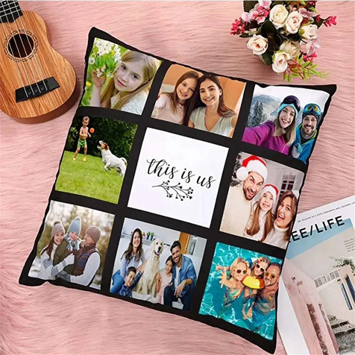 A45I 6Pcs Sublimation Blank Pa - Pillow Cover Sublimation avis et prix