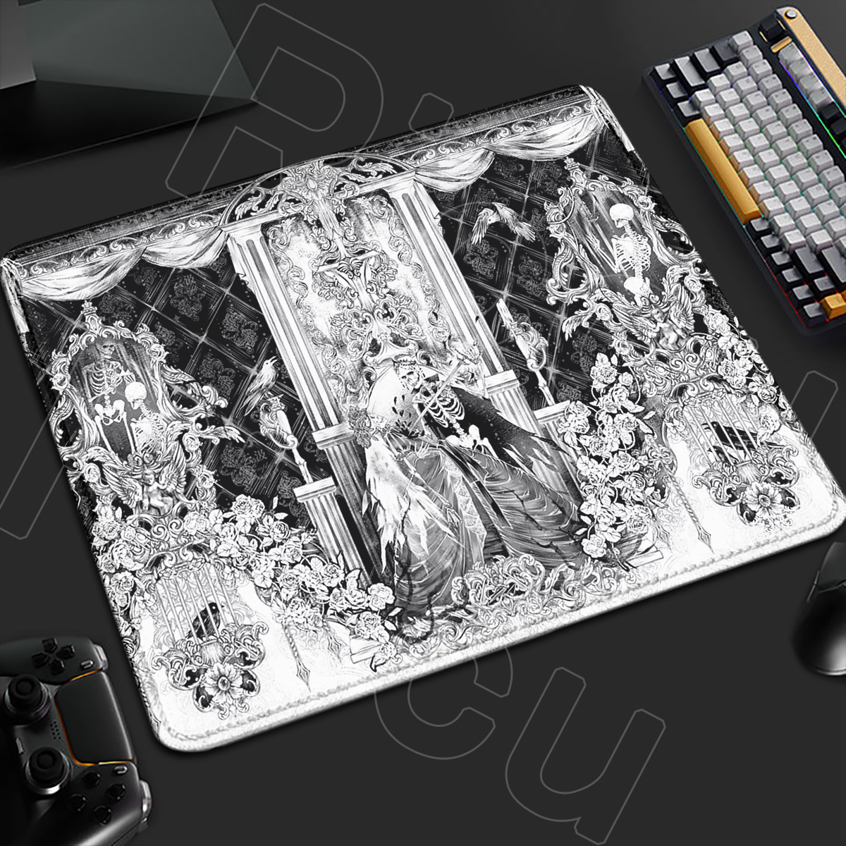 HD Retro European style Gothic - Mouse Pad Blank Sublimation avis et prix