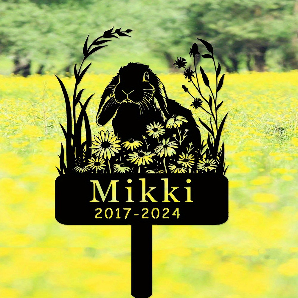Custom Lop-Eared Rabbit Memori - Yard Sign Blank avis et prix