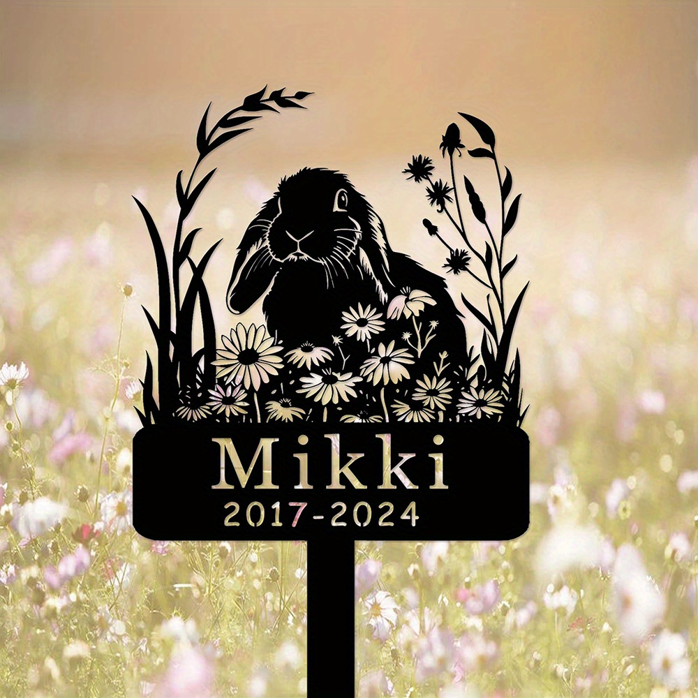 Custom Lop-Eared Rabbit Memori - Yard Sign Blank avis et prix