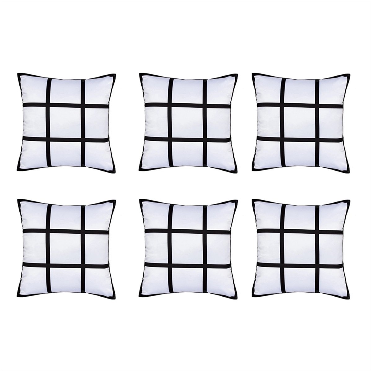 ABNH 6Pcs Sublimation Blank Pa - Pillow Cover Sublimation avis et prix