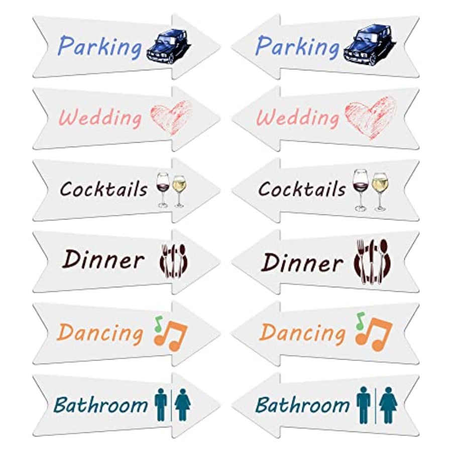 Blank Arrow Signs with Stakes  - Yard Sign Blank avis et prix