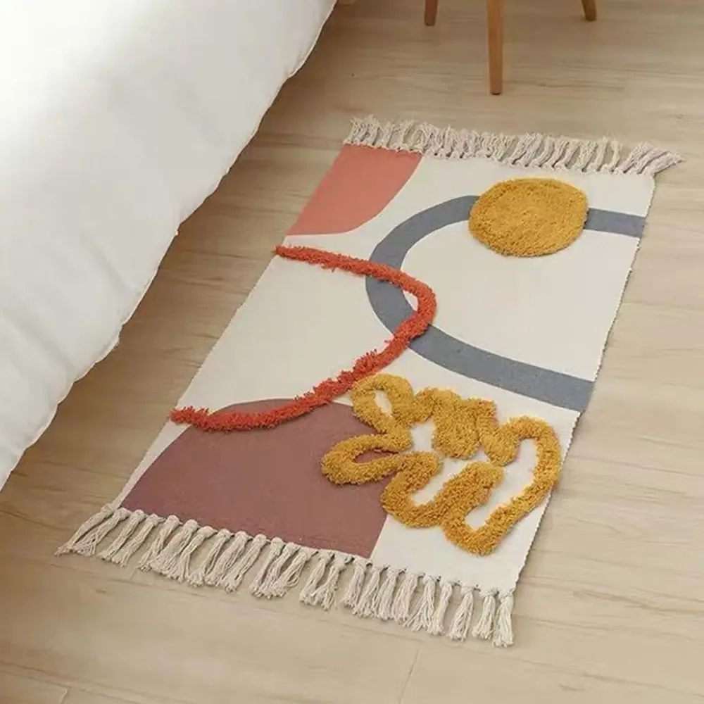 Nordic Cotton Line Soft Tassel - Door Mat Blank avis et prix