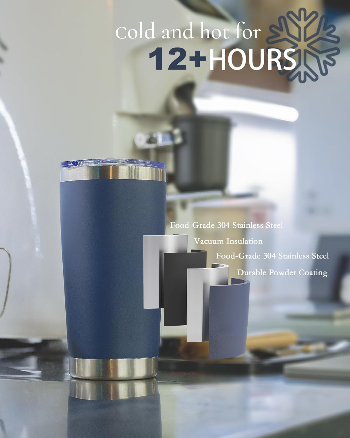 20oz Leakproof Travel Coffee T - Tumbler 20Oz White avis et prix