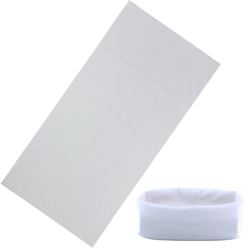 Solid Bandana Scarf Headband F - Bandana Blank White avis et prix