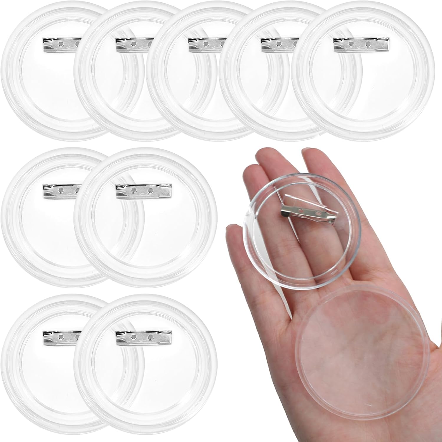 15 Pcs 3 Inch Blank Button Pin - Button Badge Blank avis et prix