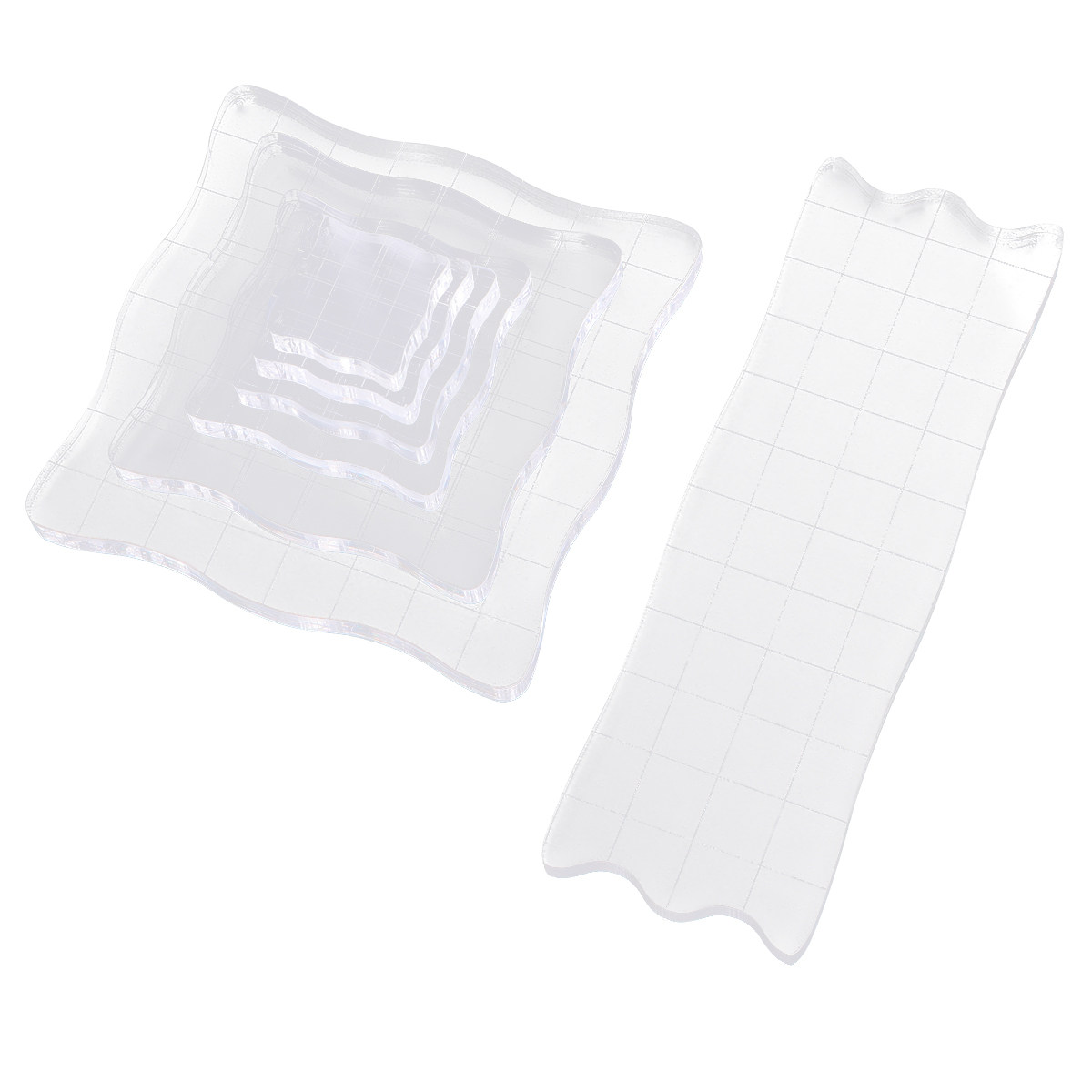 7Pcs Silicone Seal Supplies Ac - Photo Acrylic Block avis et prix