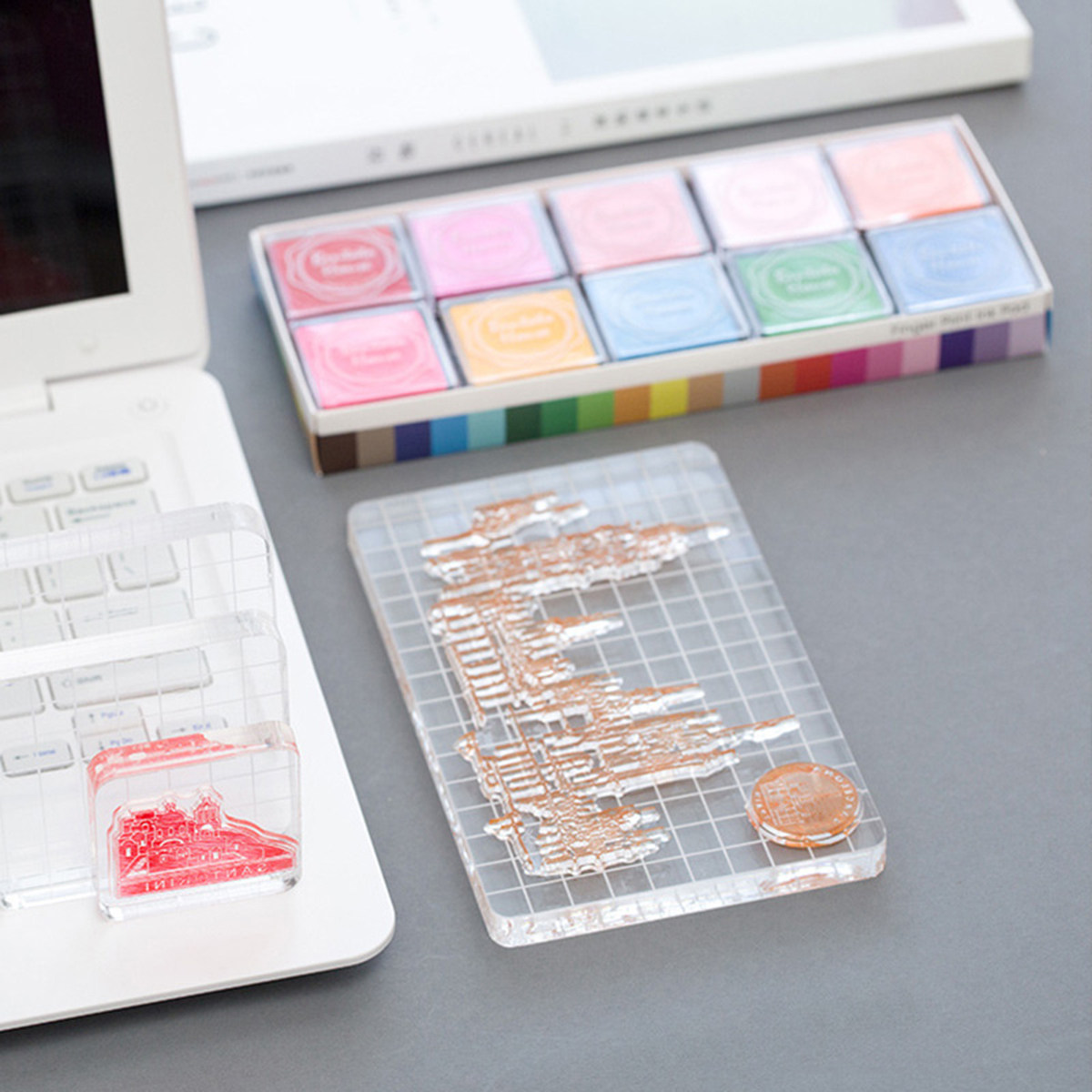 7Pcs Silicone Seal Supplies Ac - Photo Acrylic Block avis et prix
