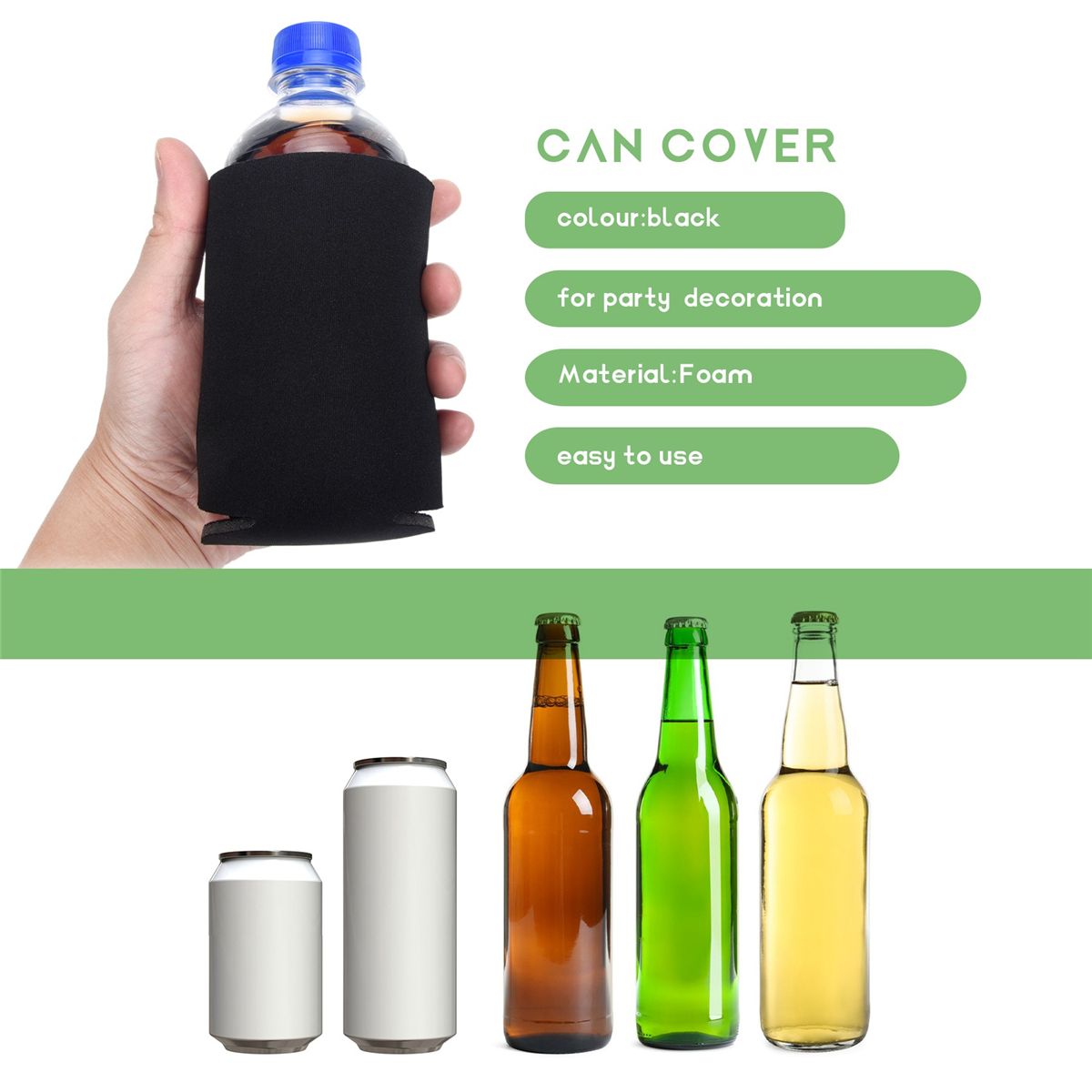 Lo-ok Bulk Can Coolers (25-Pac - Water Bottle Blank avis et prix