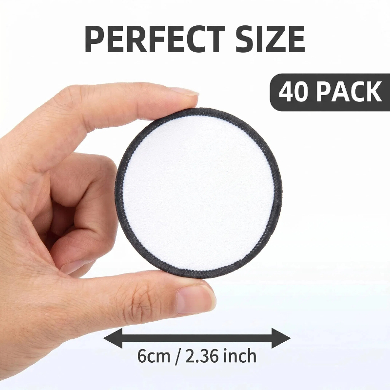 40 PCs Sublimation Patches Clo - Hat Sublimation Blank avis et prix