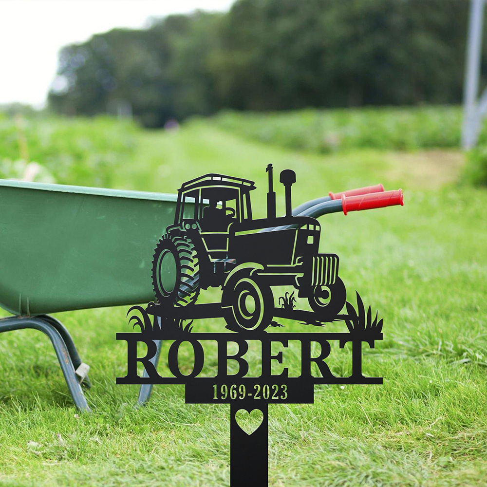 Custom Farmer Memorial Metal S - Yard Sign Blank avis et prix