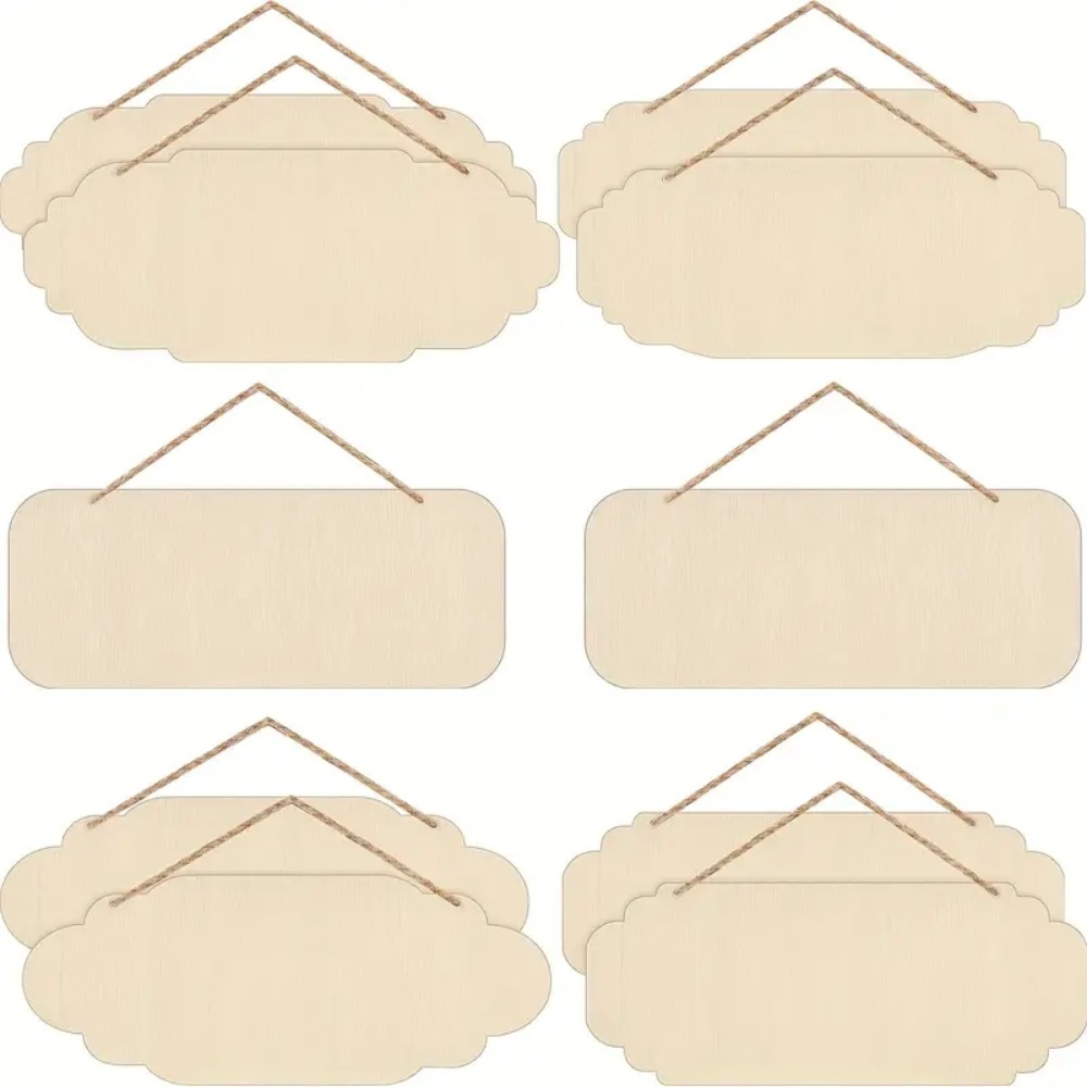 Blank Rectangle Oval Hanging W - Yard Sign Blank avis et prix