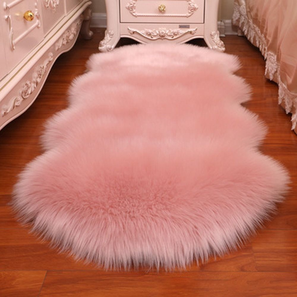 Artificial Sheepskin Long Hair - Door Mat Blank avis et prix