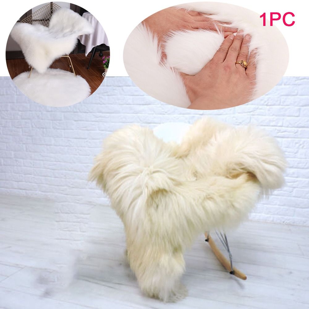 Artificial Sheepskin Long Hair - Door Mat Blank avis et prix