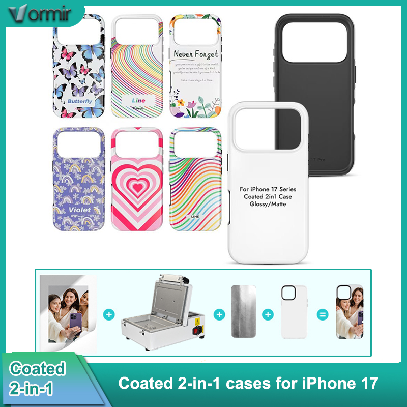 VORMIR 5pcs Coated 2 in 1 Blan - Phone Case Blank Print avis et prix