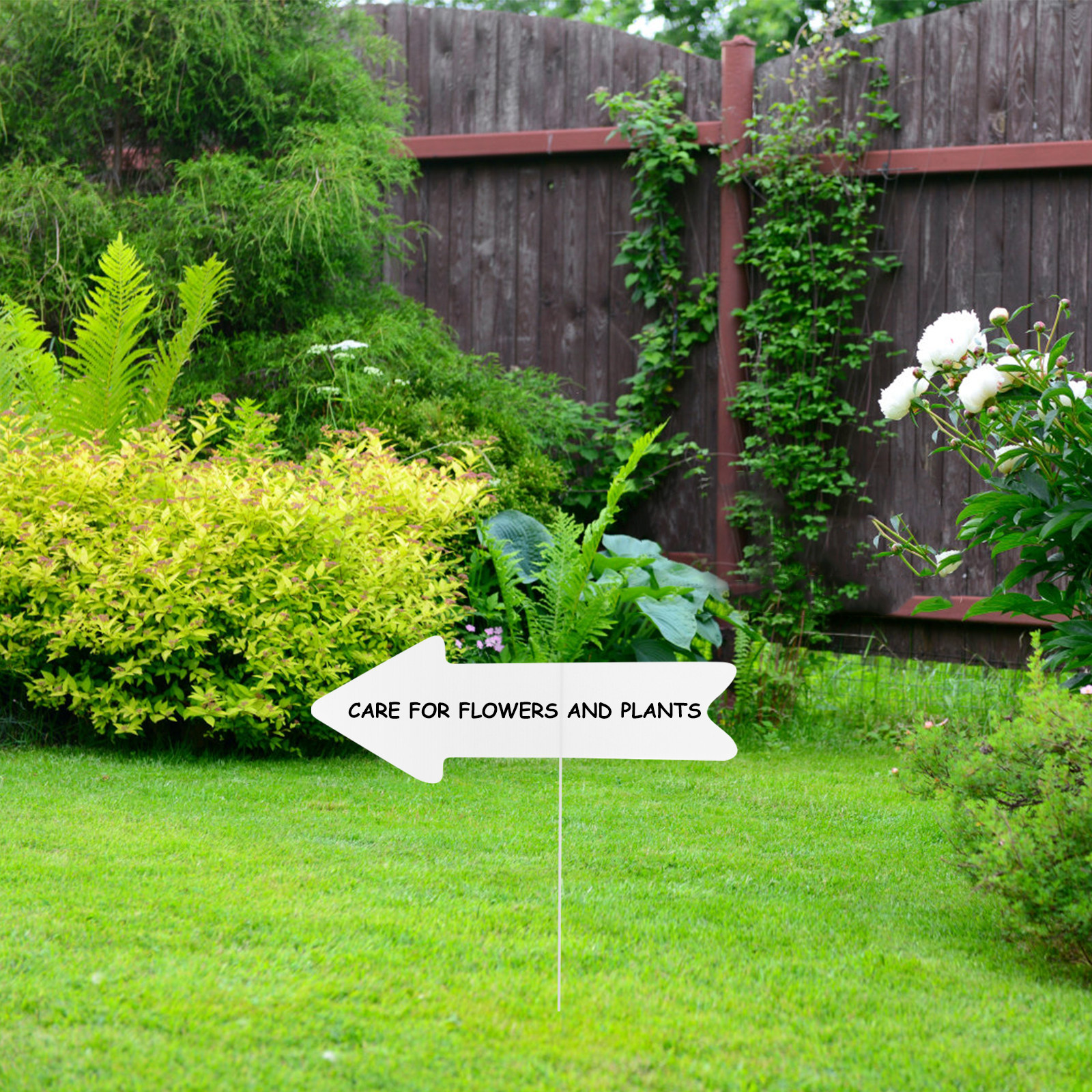 5Pcs Blank Yard Signs with Sta - Yard Sign Blank avis et prix
