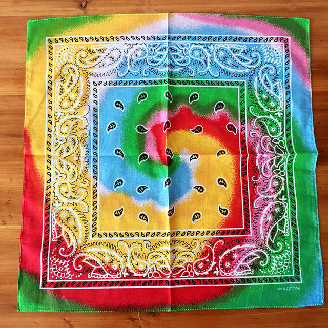 Cotton Headtie Square Scarf Co - Bandana Blank White avis et prix