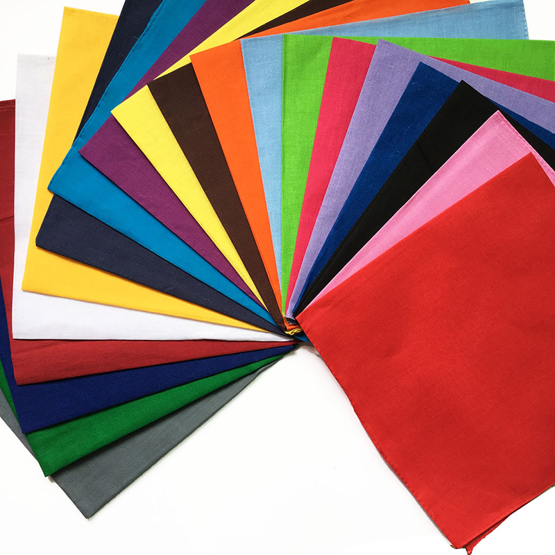 High Quality Solid Hip Hop Cot - Bandana Blank White avis et prix