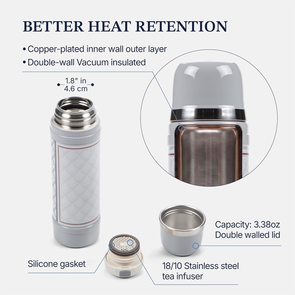 20 oz Stainless Steel Insulate - Tumbler 20Oz White avis et prix